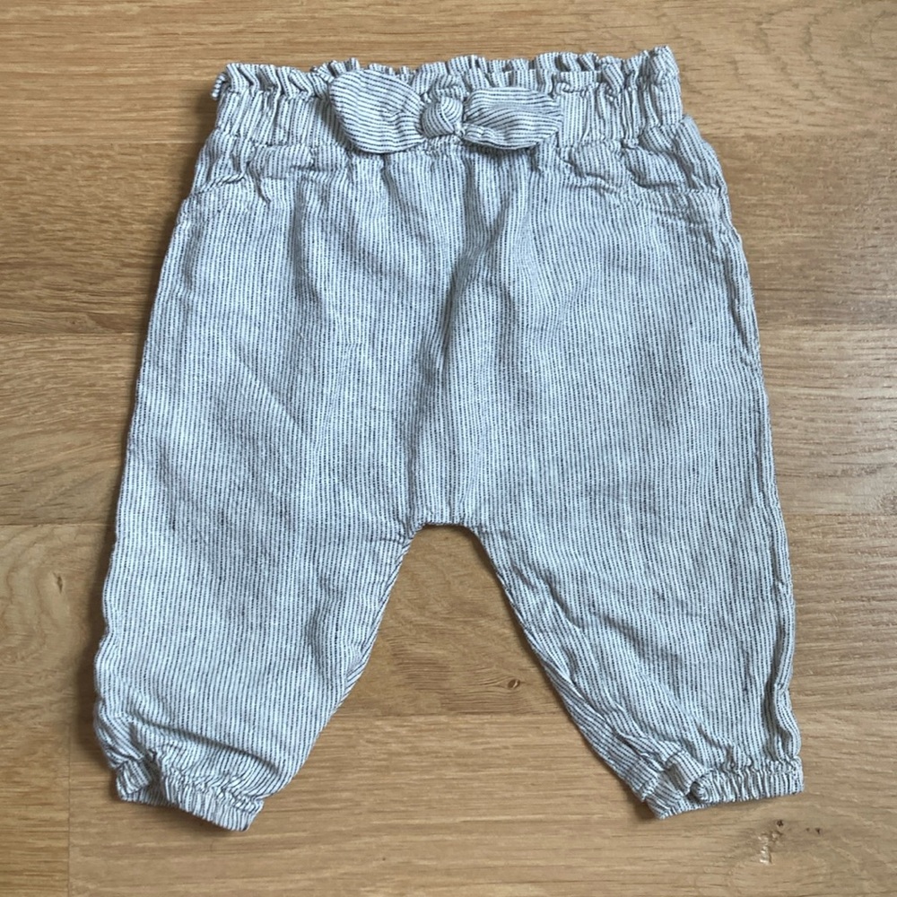 Hilary Duff by Carter’s Striped Pants with Bow 6mo